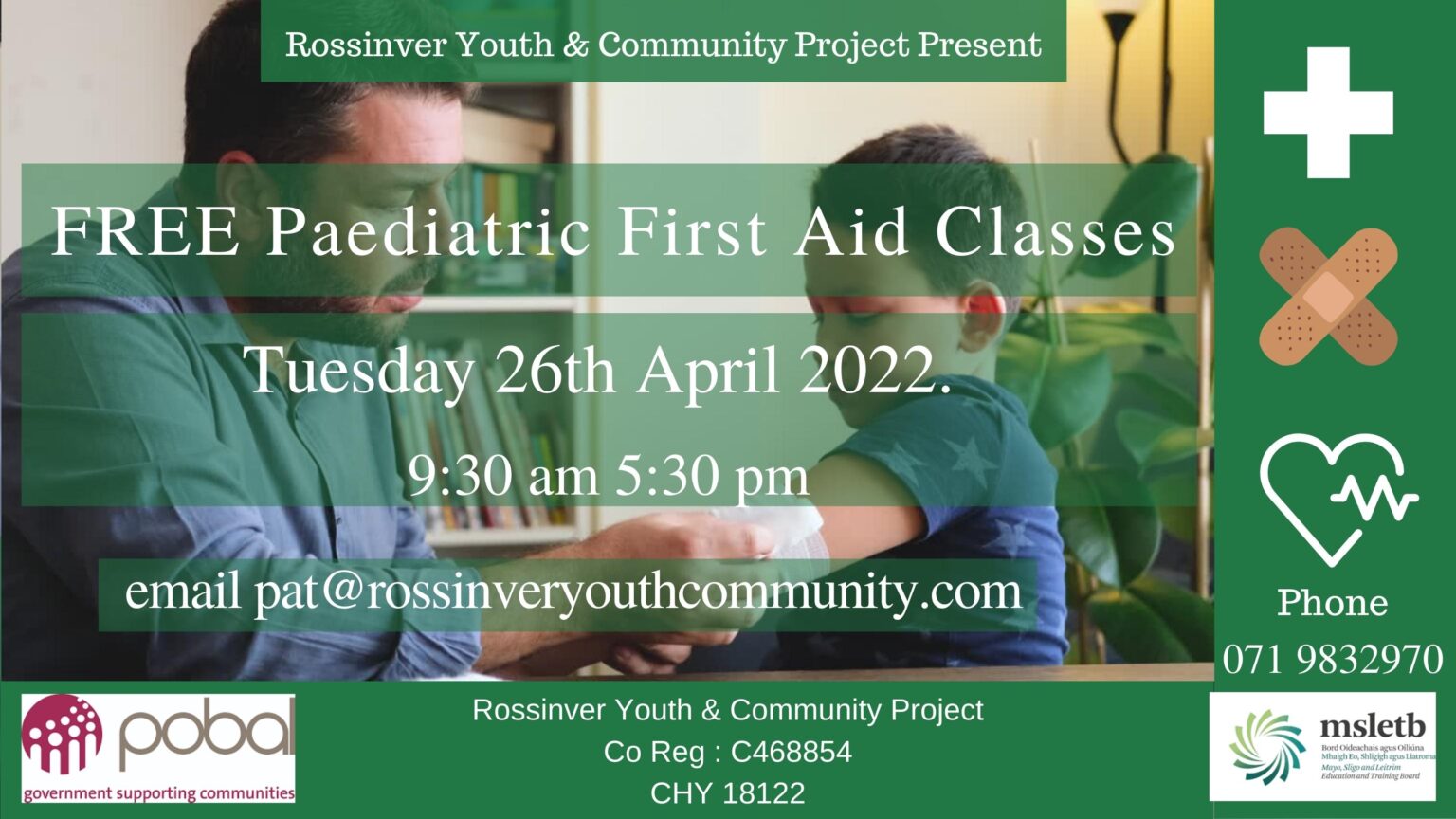 paediatric-first-aid-classes-rossinver-youth-and-community-project